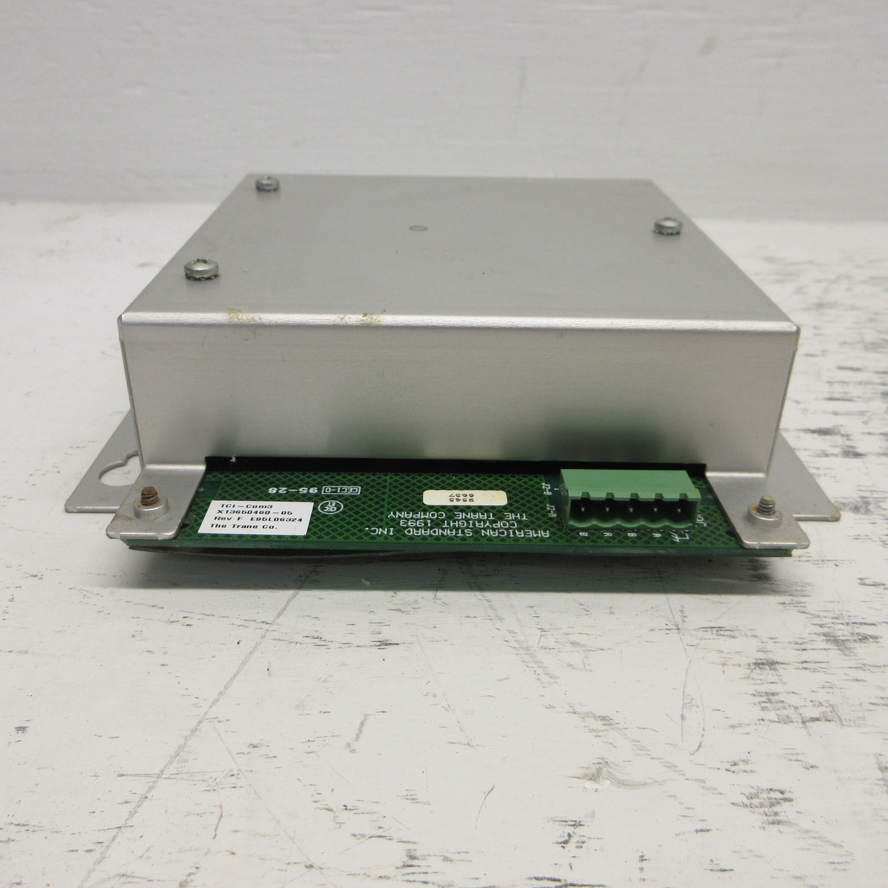 Trane X13650460-05 Rev F Chiller Purge TCI-Com3 Module PLC E95L06324 X1365046005 (AH0940-1)