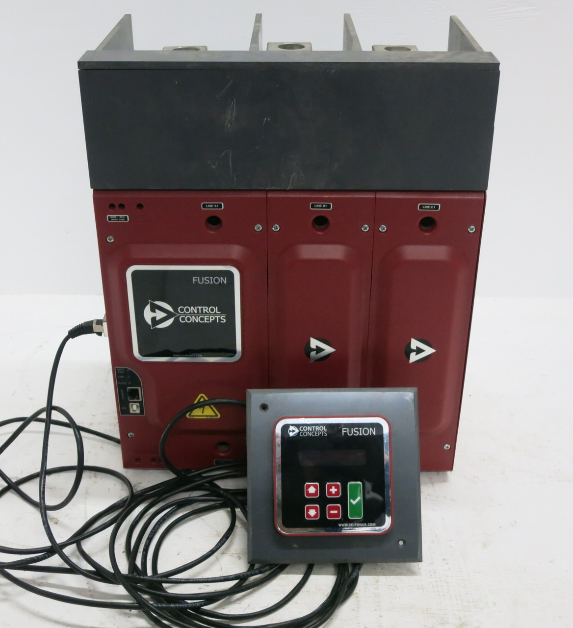 CCI Fusion-PA-3-9990-E-0001-1000 400A SCR Power Controller 3PH 600V 400 Amp (DW7911-1)