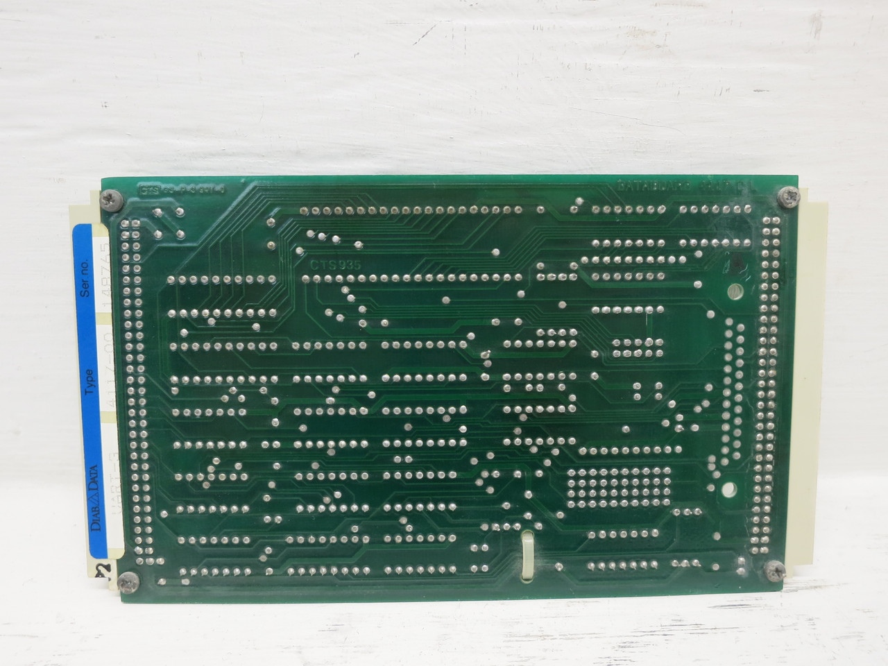 DIAB Data 4117-00 Gedevelop GFM Databoard PC Circuit Board PLC VART-3 PCB (DW7920-1)
