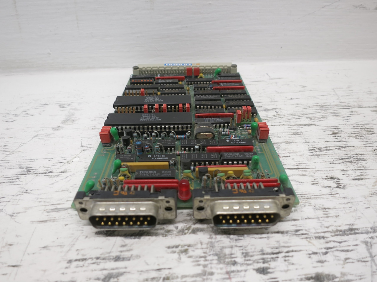 DIAB Data 047-4118-00 Gedevelop GFM Databoard PC Circuit Board PLC 2x UART-3 PCB (DW7918-1)