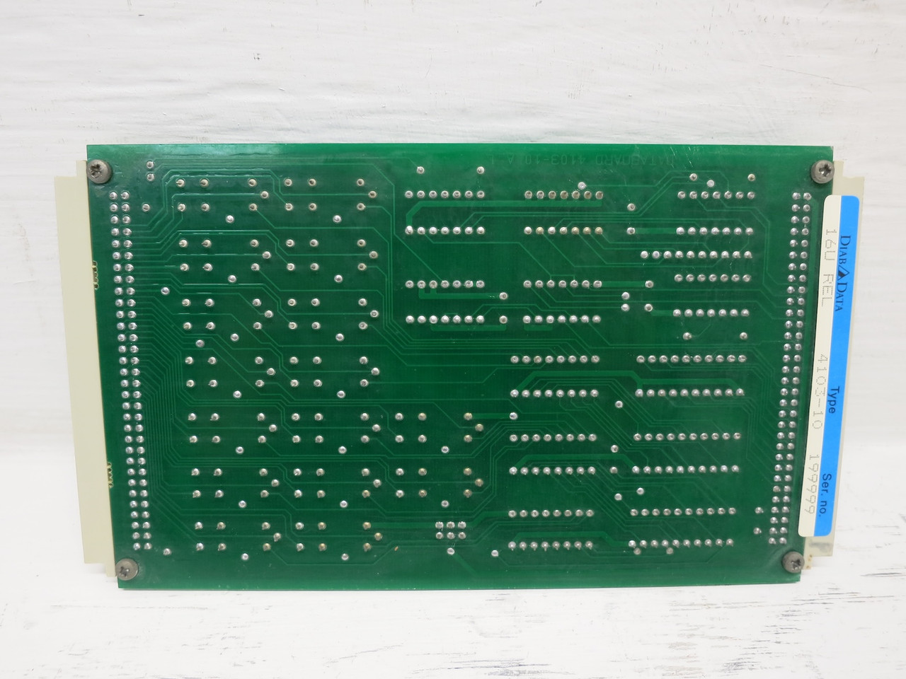 DIAB Data 4103-10 Gedevelop GFM Databoard PC Circuit Board PLC 16U REL PCB (DW7916-2)