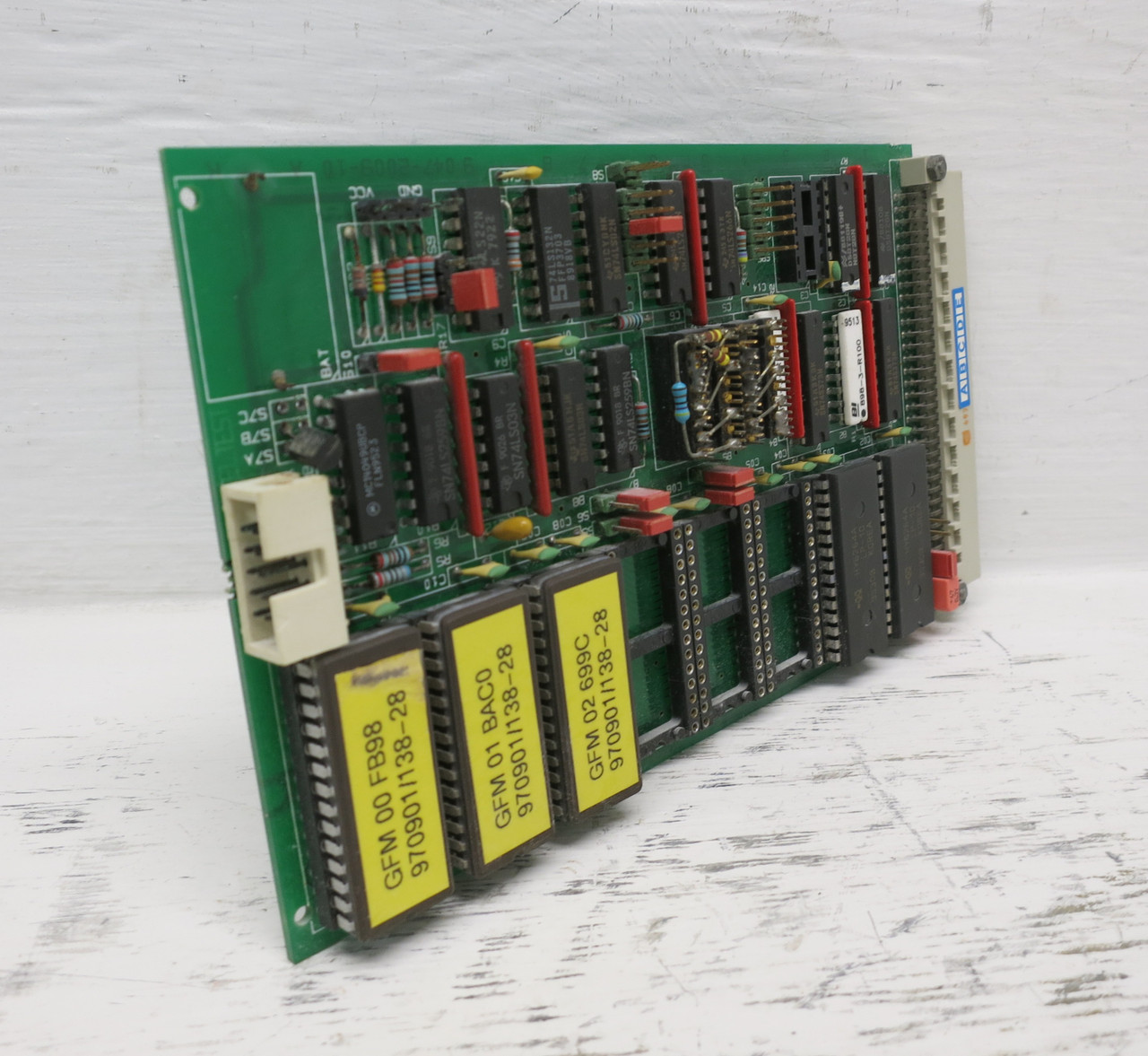 DIAB Data 047-2009-10 Gedevelop GFM Databoard PC Circuit Board PLC RAM 8*B-W ER (DW7913-1)