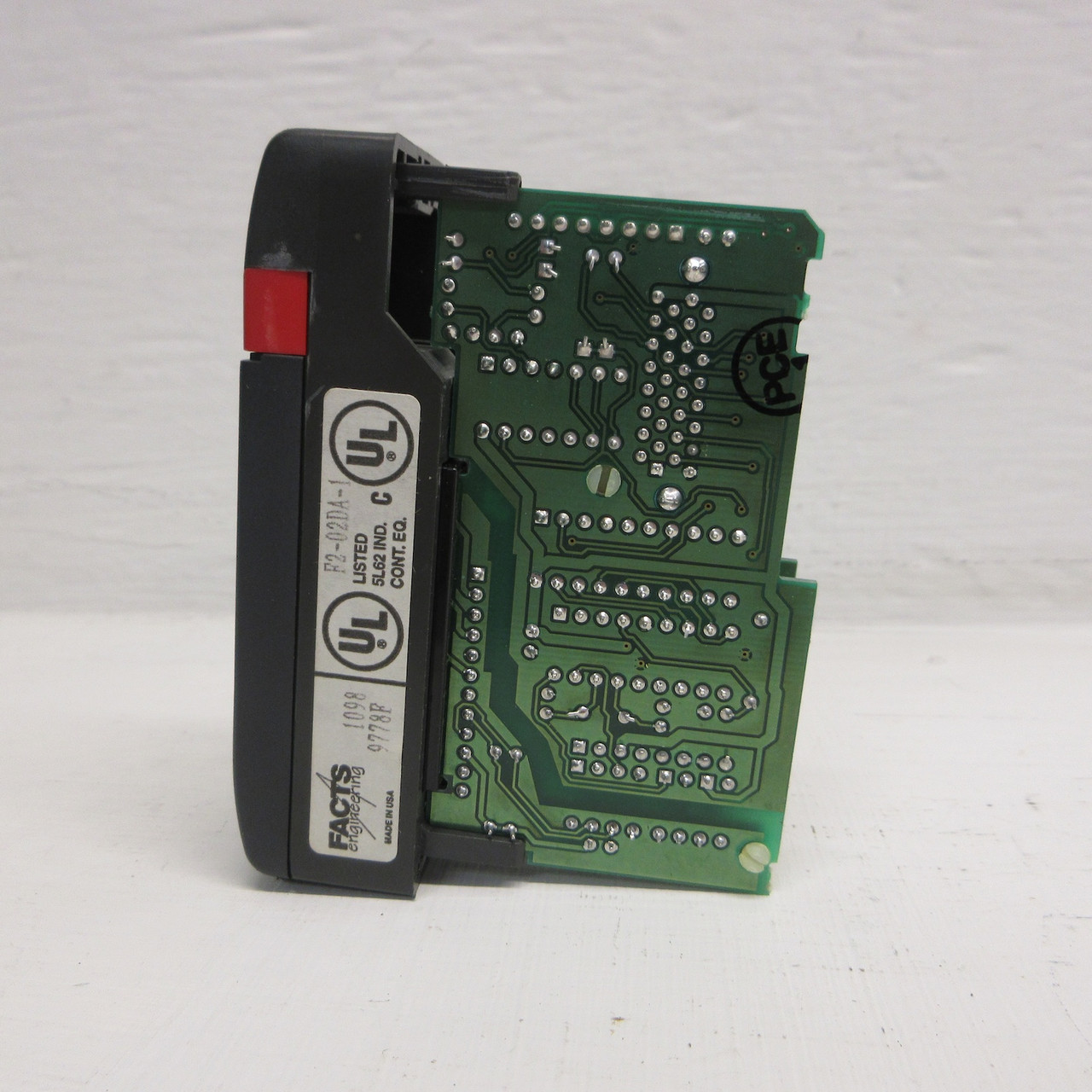 Facts F2-02DA-1 DirectLogic 205 Analog Output Module PLC 2-Channel 12-Bit Card (AH0954-1)