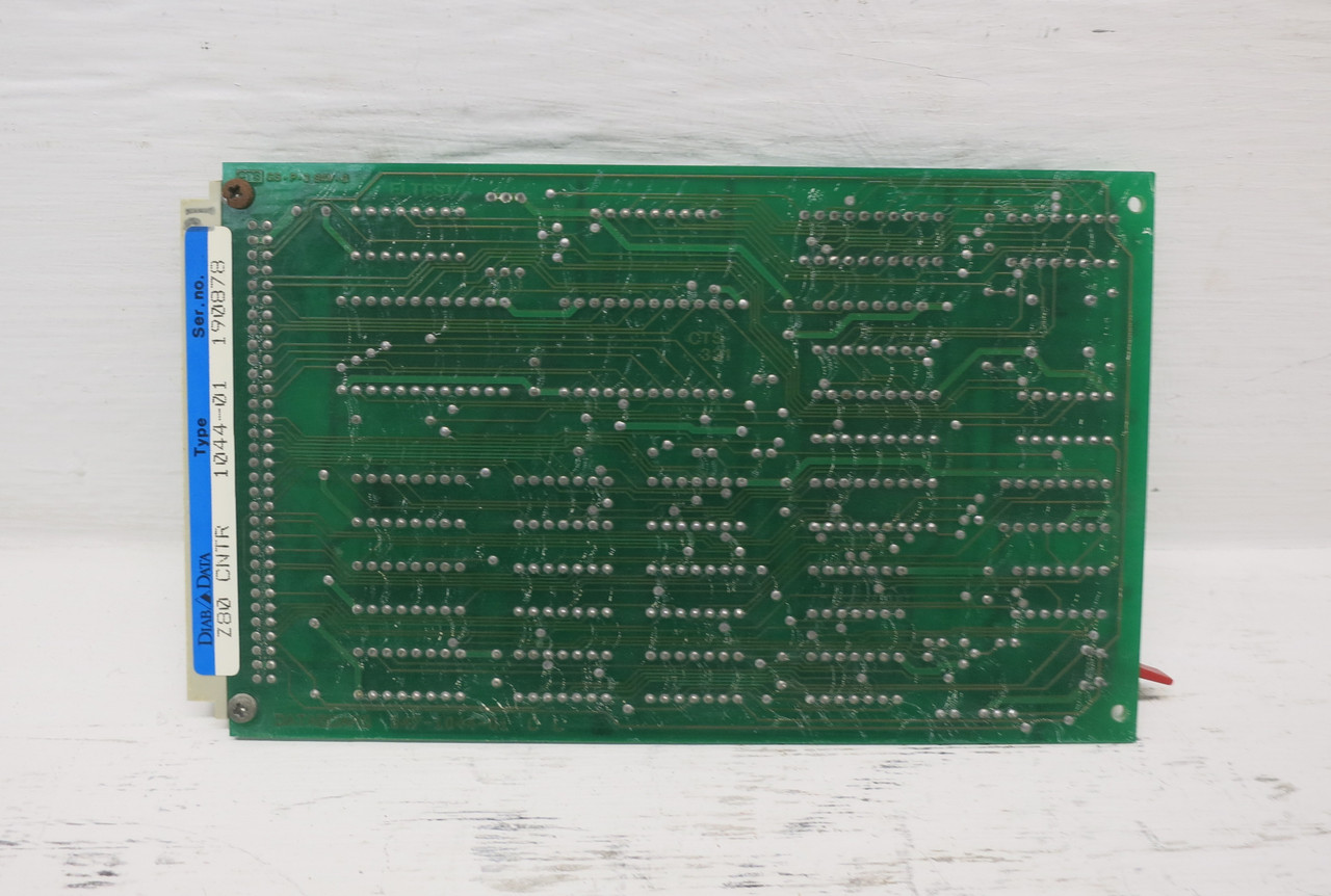 DIAB Data 047-1044-01 Gedevelop GFM Databoard PC Circuit Board PLC Z80 CNTR PCB (DW7921-1)
