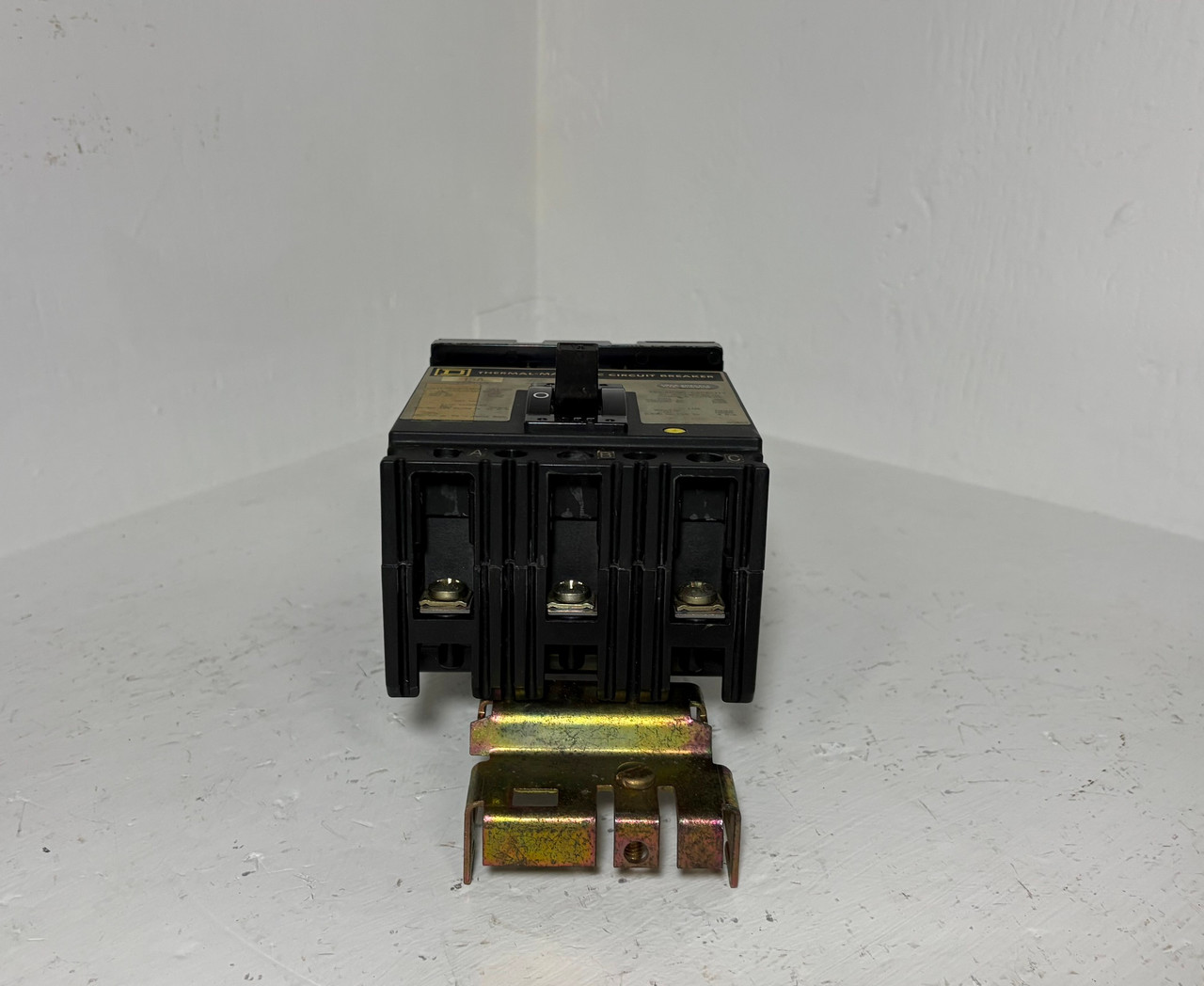 Square D I-Line FC34015 15A Circuit Breaker 480 VAC 3 Pole Type FC 15 Amp 3P (EM5799-3)