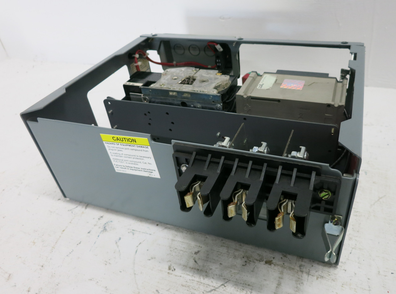 Square D Model 6 7A Breaker Size 1 Starter 6" Compact MCC Bucket 7 Amp GJL 8536 (DW7924-14)