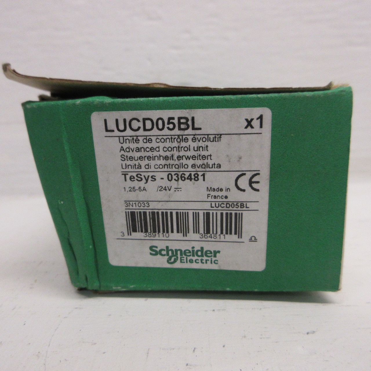 NEW Schneider Electric TeSys LUCD05BL Advanced Control Unit Class 20 600V NIB (AH0962-1)