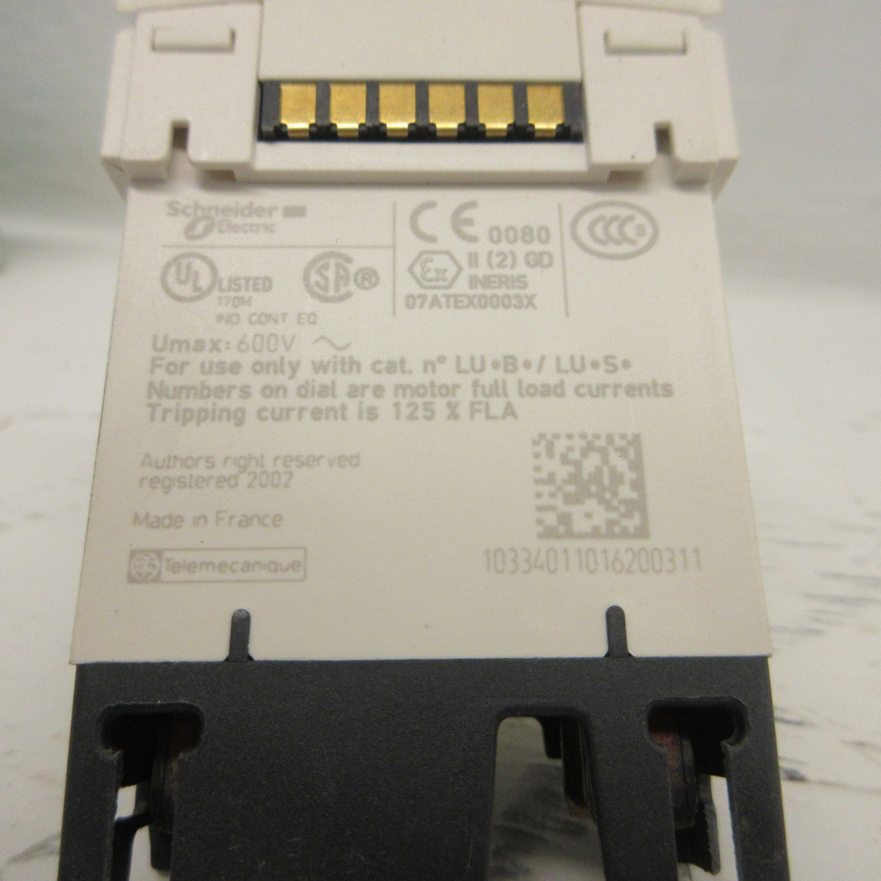 NEW Schneider Electric TeSys LUCD05BL Advanced Control Unit Class 20 600V NIB (AH0962-1)