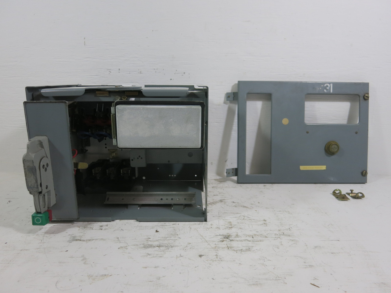 Image of Square D Model 6 30A Fusible Feeder 12" MCC Bucket Mod 6 30 Amp Motor Control
