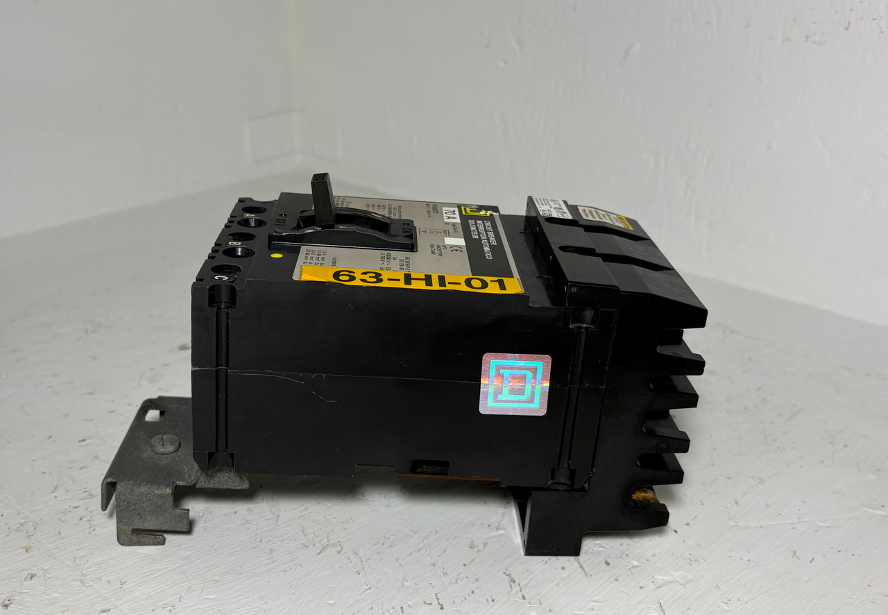 Square D I-Line FH36070 70A Circuit Breaker 480/600V 3P Type FA 70 Amp 3P HACR (EM5817-3)