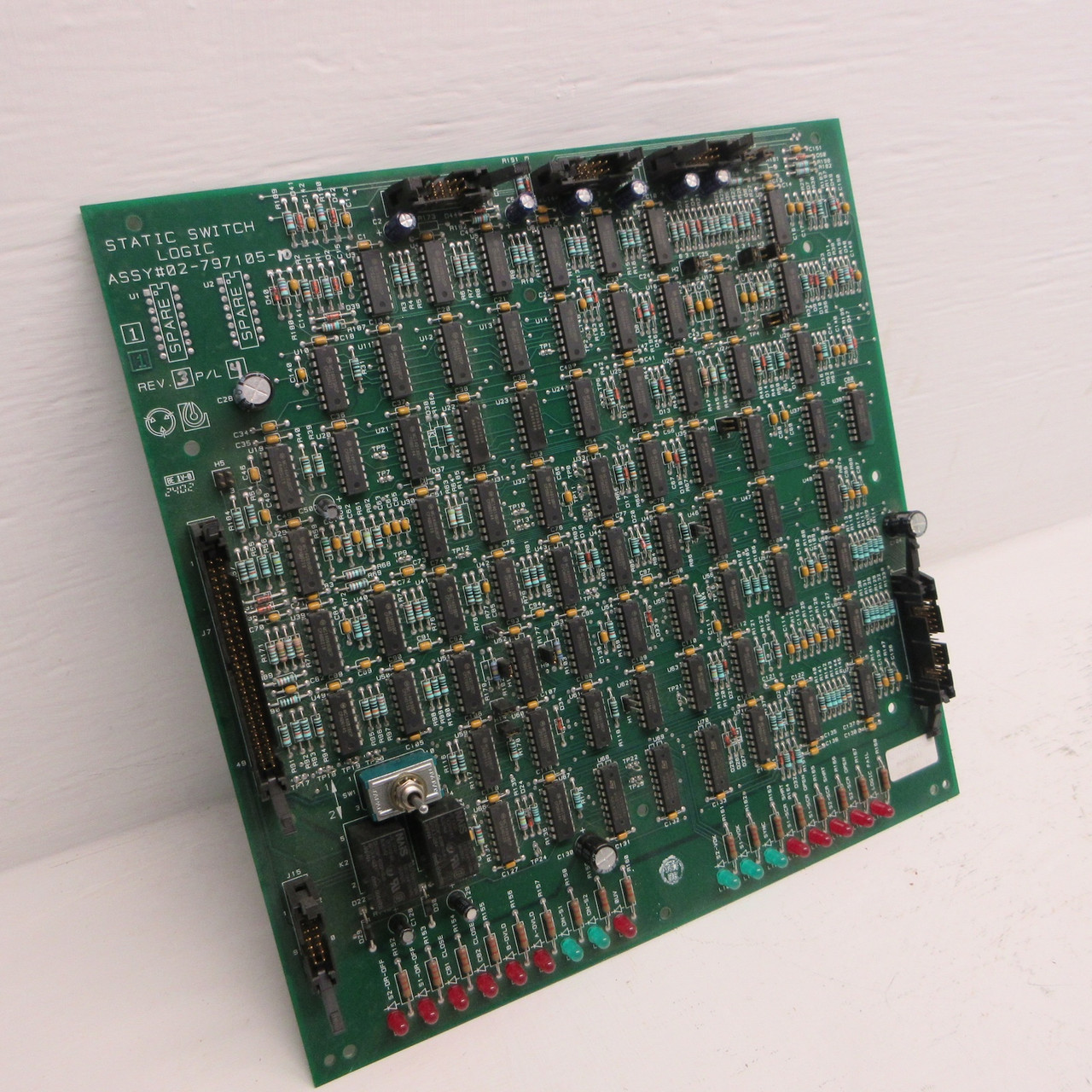 Liebert 02-797105-10 Static Switch Logic Board PCB Assembly For UPS Assembly (AH0969-2)