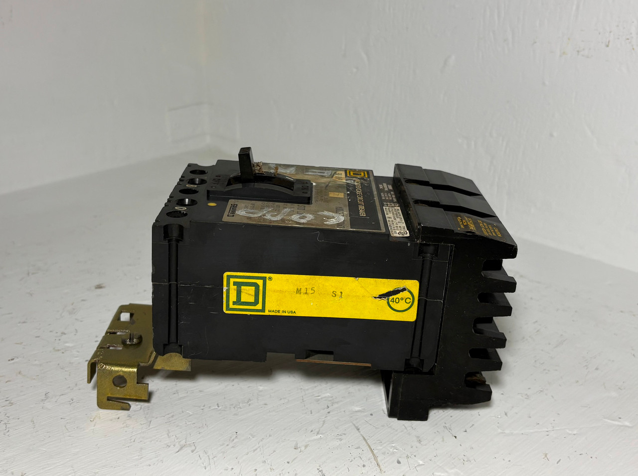 Square D I-Line FA36050 50A Circuit Breaker 480/600V Type FA 3P 50 Amp bad label (EM5819-1)