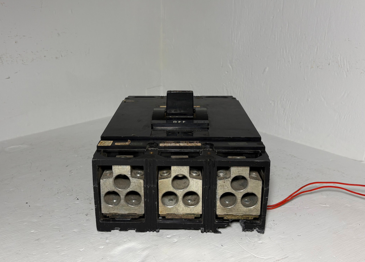 Square D MAP36800G 800A Circuit Breaker w/ Ground Fault 600V 3P MAL 800 Amp flaw (EM5822-1)