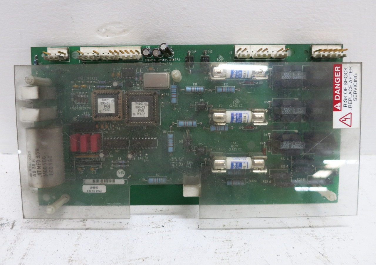 Allen Bradley 198500 Rev 01 AC VS Drive Control Board 1336-PB-SP23C PCB (DW7941-1)