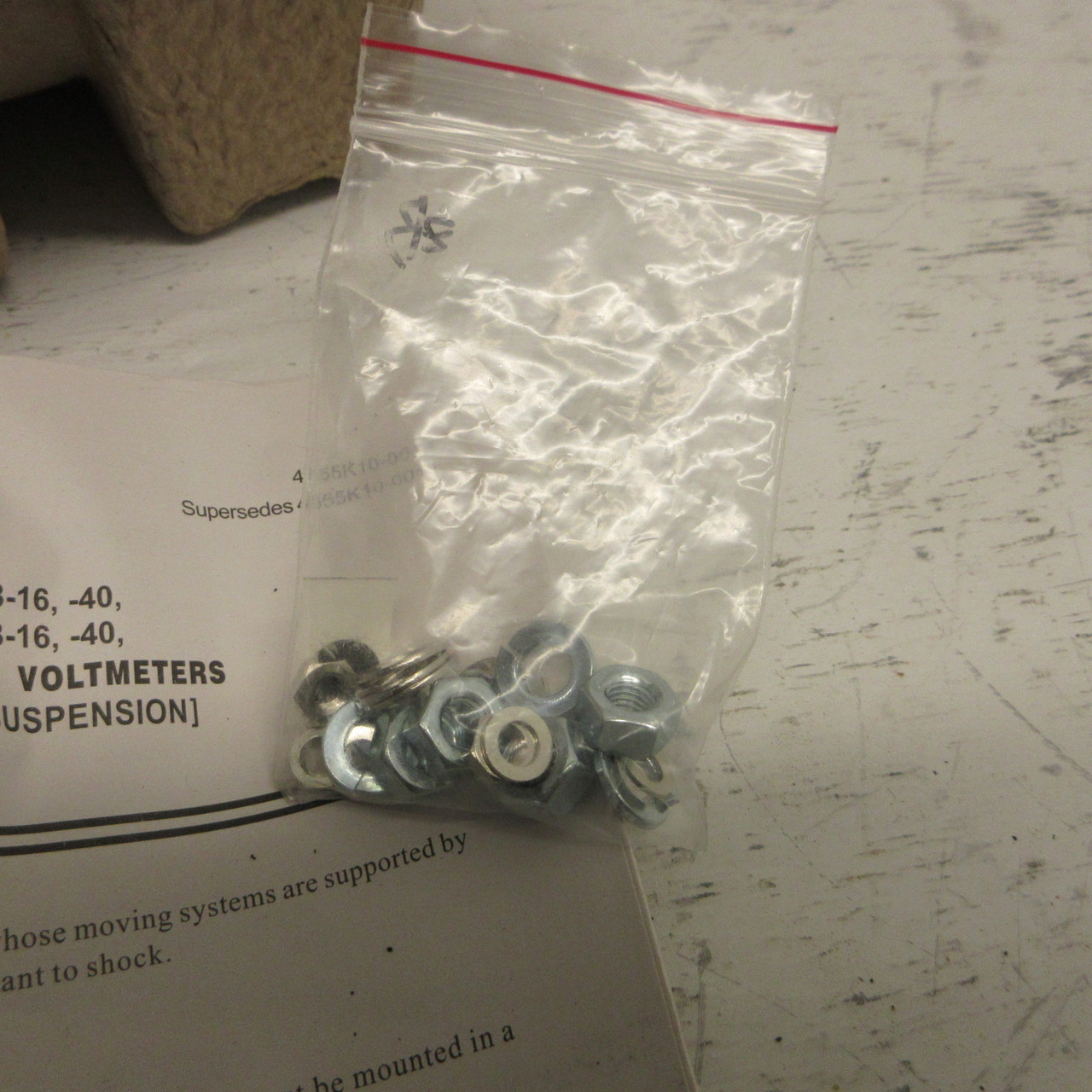 NEW Yokogawa Weschler 103122ABSV Panel Meter -1200 to 1200 DC Amperes +/-50 MVDC (AH0977-1)