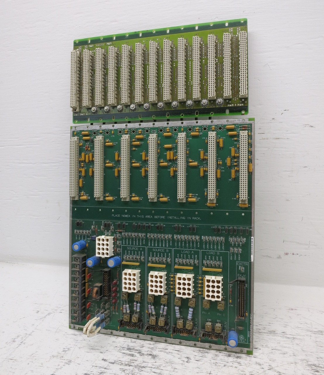 GE DS200VPBLG1A-CC Mark V Turbine Control VME Backplane J1-Bus 13 Slot Chassis (DW7945-1)