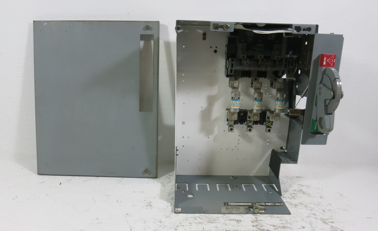 Image of Allen Bradley 2100 Centerline 18" 80 Amp Fusible Feeder MCC Bucket 80A
