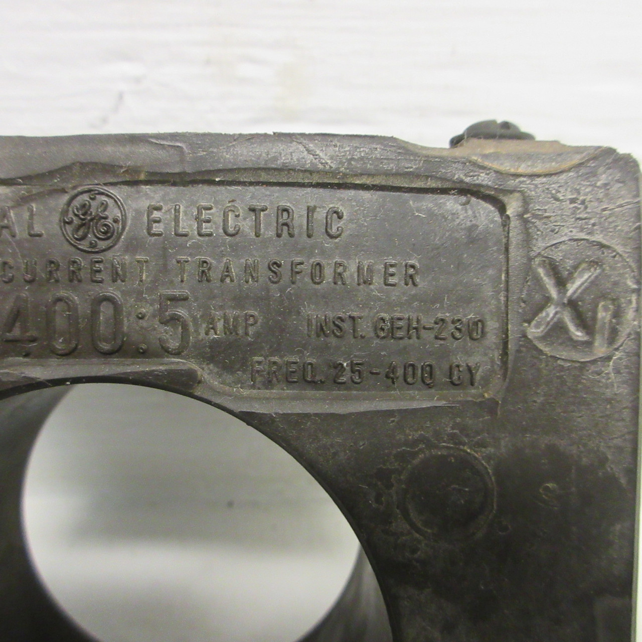 GE 631X31 Current Transformer Type JCH-0 Ratio 400:5A CT General Electric 0.6KV (AH0980-24)