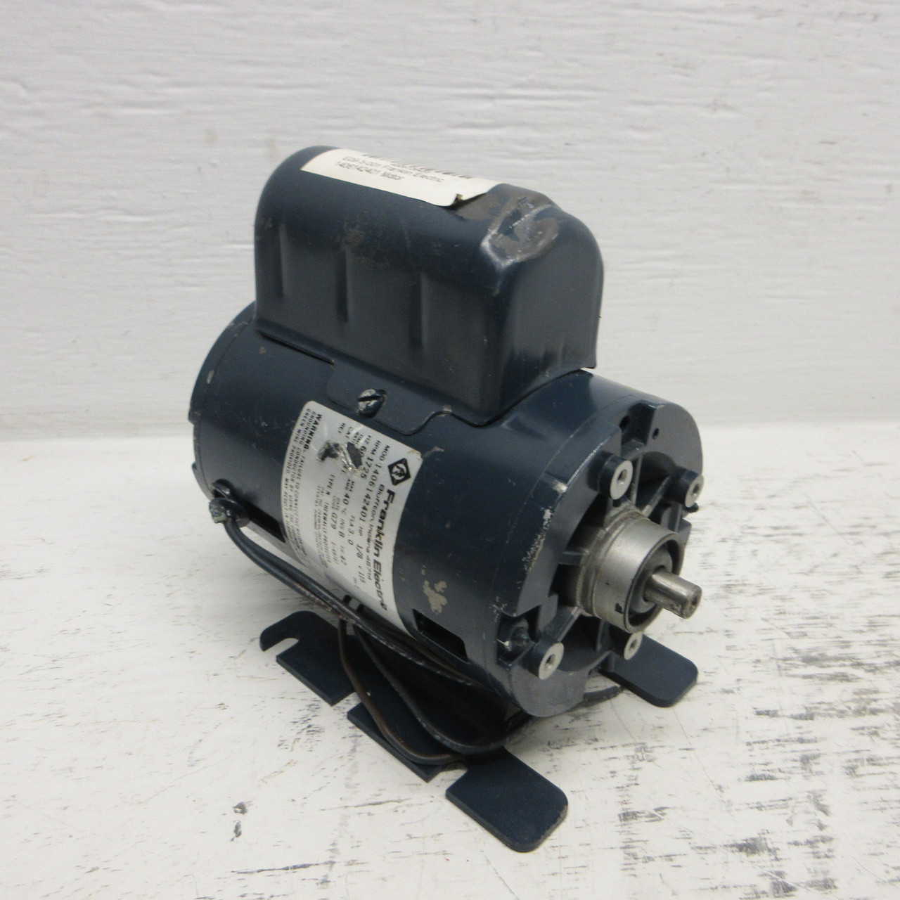 NEW Franklin Electric 1406142401 1/8HP 115V 1725RPM 1PH 3.0 FLA Cont. Ins B NNB (AH0981-24)