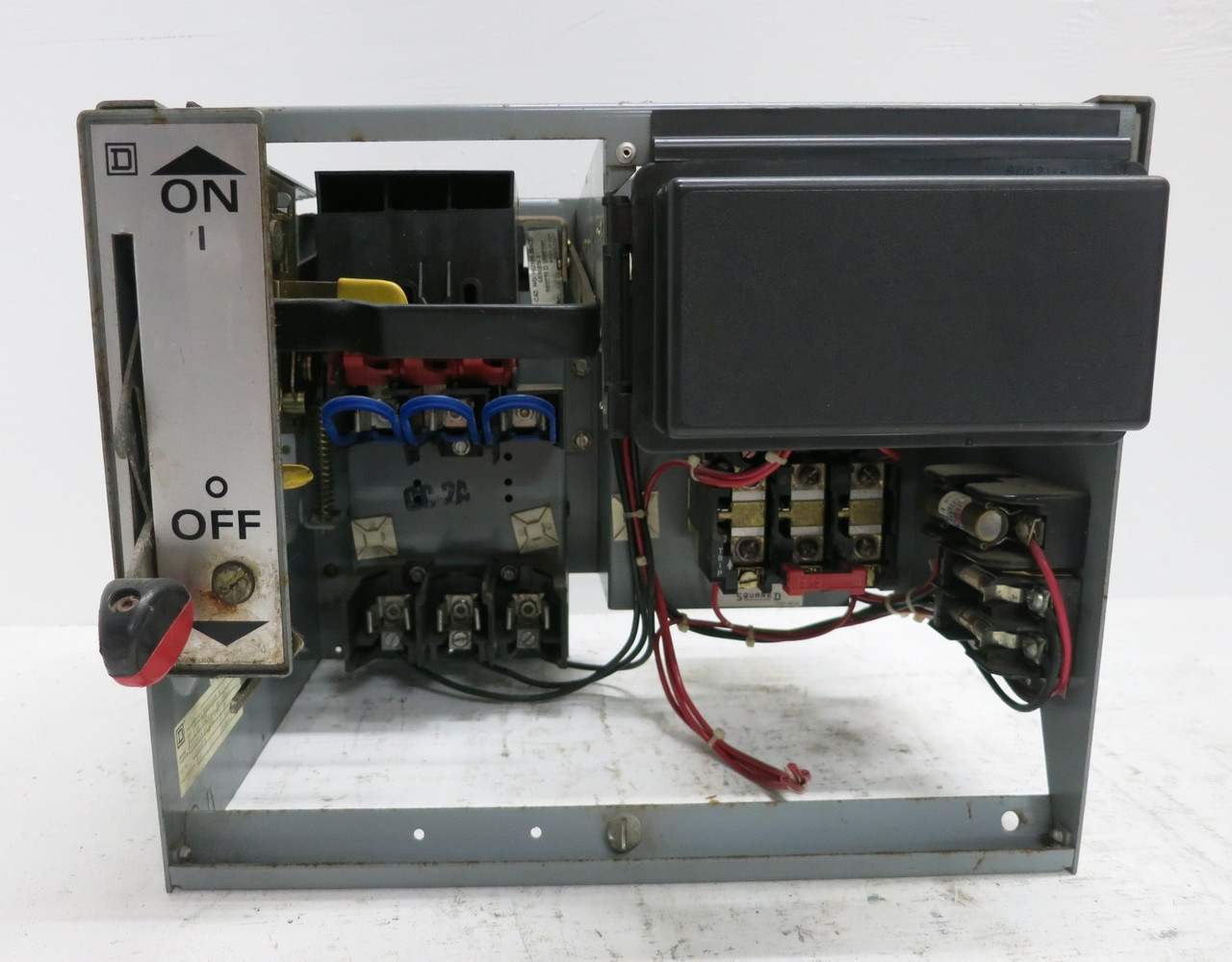 Square D Model 5 30A Fusible Size 1 Starter 12" MCC Bucket 8536SCO3S 30 Amp (DW7947-3)