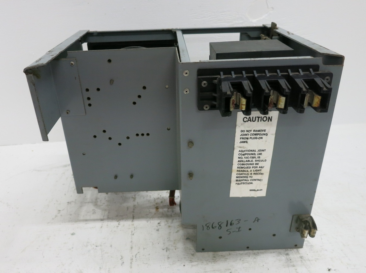Square D Model 5 30A Fusible Size 1 Starter 12" MCC Bucket 8536SCO3-BS 30 Amp (DW7946-8)