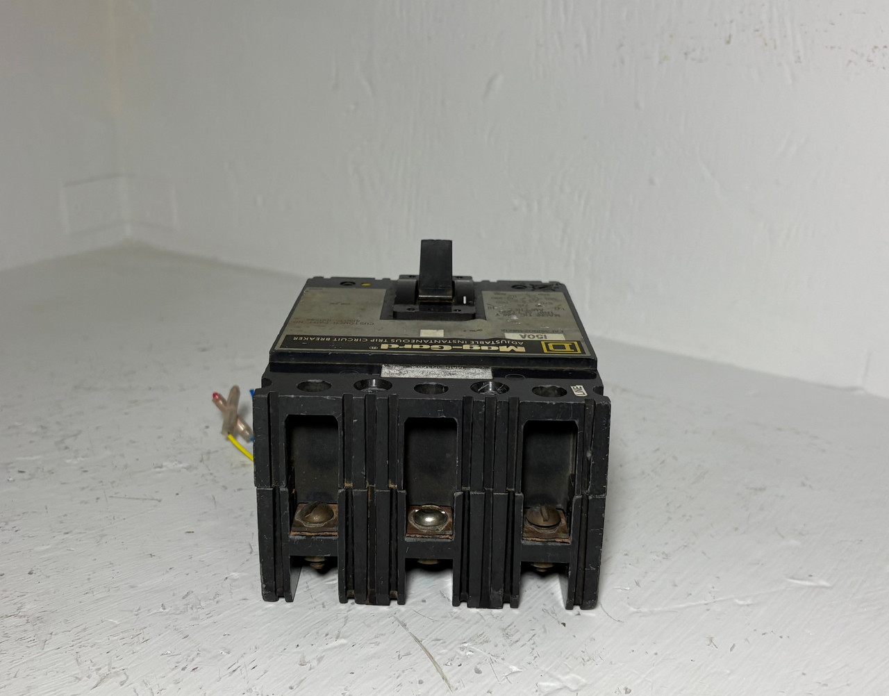 Square D FAF3615024M1212 150A Mag-Gard Circuit Breaker 600V 3P 150 Amp FAF36150 (EM5829-1)