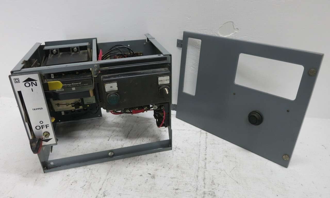 Image of Square D Model 5 3A Breaker Size 1 Starter 12" MCC Bucket 3 Amp 8536SCO3S