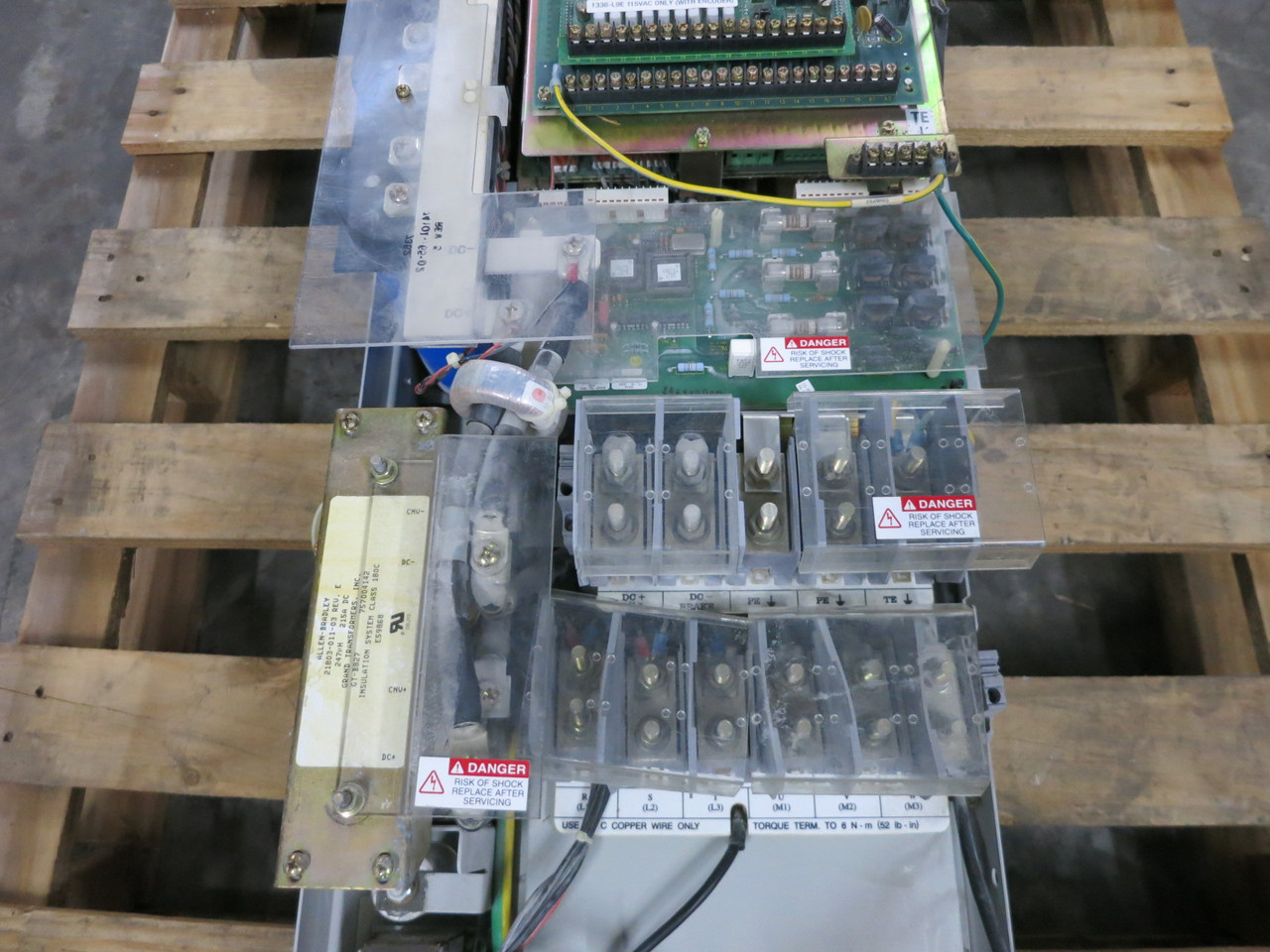 Allen Bradley 1336F-B125-AA-EN 125 HP AC VS Drive 480V 1336 Plus II VFD 480 VAC (DW7952-1)
