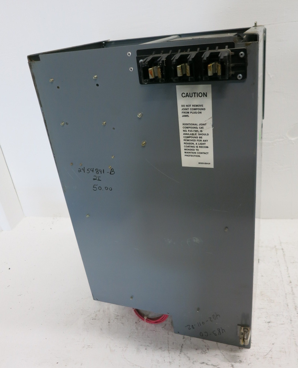 Square D Model 5 30A Fusible Size 2 Two-Speed Starter 24" MCC Bucket 30 Amp 8810 (DW7956-1)