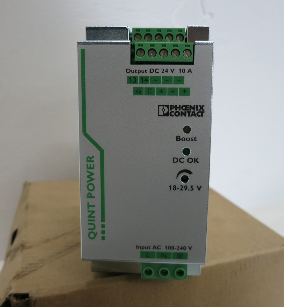 NEW Phoenix Contact Quint-PS/1AC/24DC/10 Power Supply 24 VDC Out 10A 2866763 (DW7959-34)