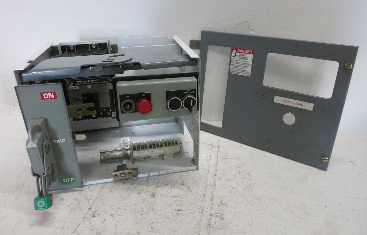 Square D Model 6 30A Breaker Feeder 12" MCC Bucket Mod 6 30 Amp FAP3603015M (DW7954-1)