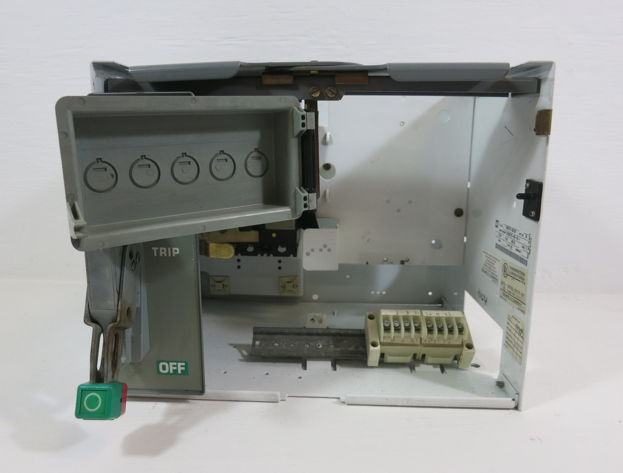 Square D Model 6 30A Breaker Feeder 12" MCC Bucket Mod 6 30 Amp (DW7954-5)