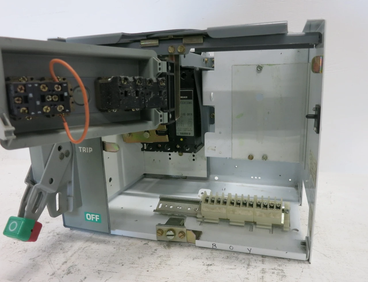 Square D Model 6 30A Breaker Feeder 12" MCC Bucket Mod 6 30 Amp FAP3603015M (DW7954-1)
