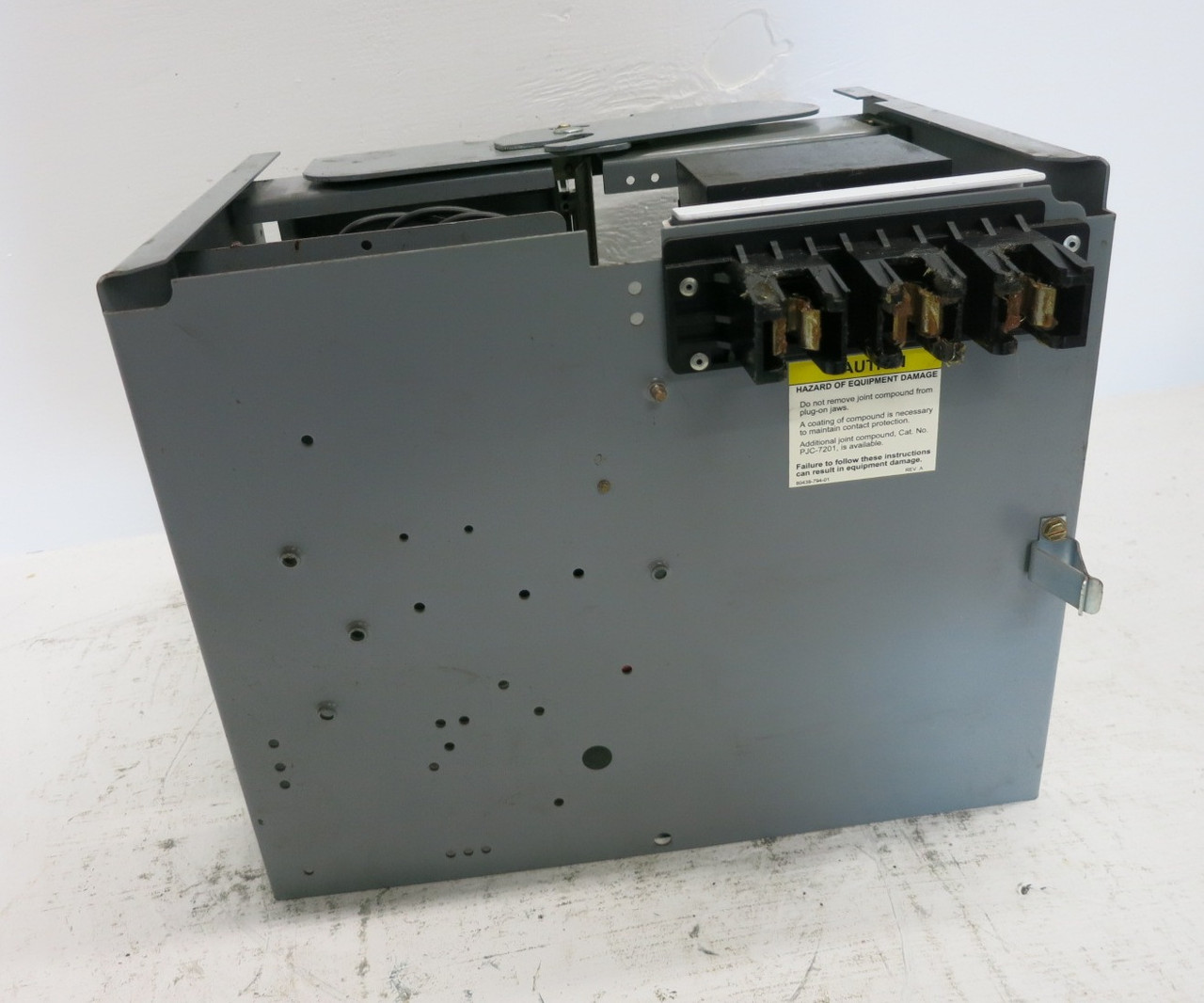 Square D Model 6 30A Fusible Size 1 Starter 12" MCC Bucket 30 Amp 8536SCO3S (DW7955-3)