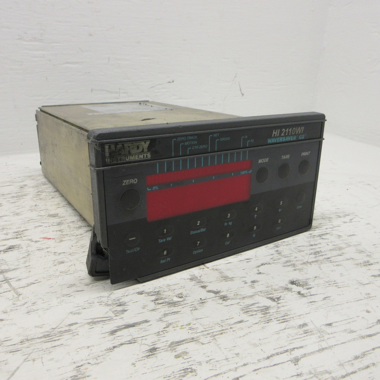 Hardy Instruments HI2110WI-PM-RIO Waversaver C2 Weight Controller 120V 17A FLAW (AH0988-1)