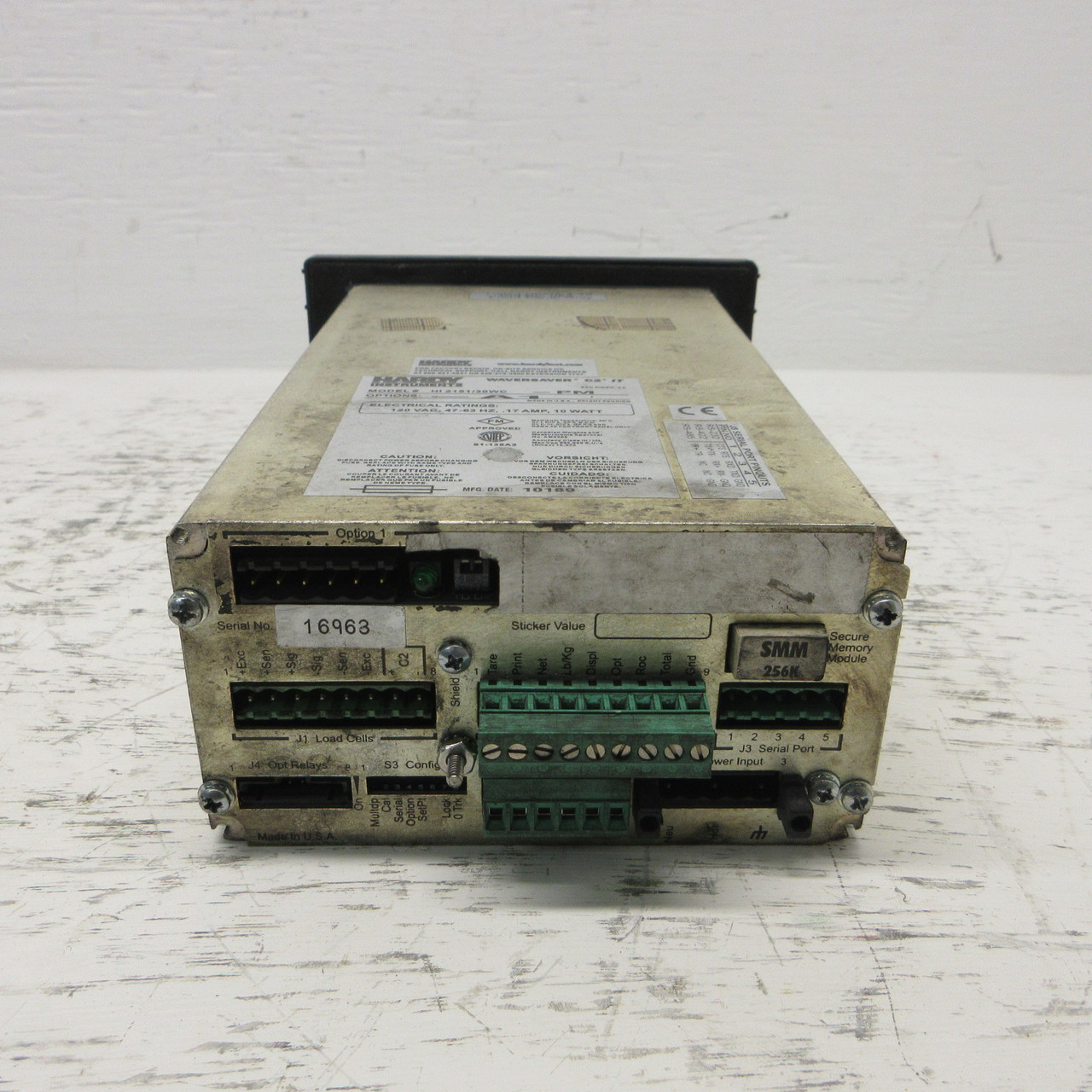 Hardy Instruments HI2151/30WC-PM-A1 Waversaver C2 IT Weight Controller 120V 17A (AH0986-1)