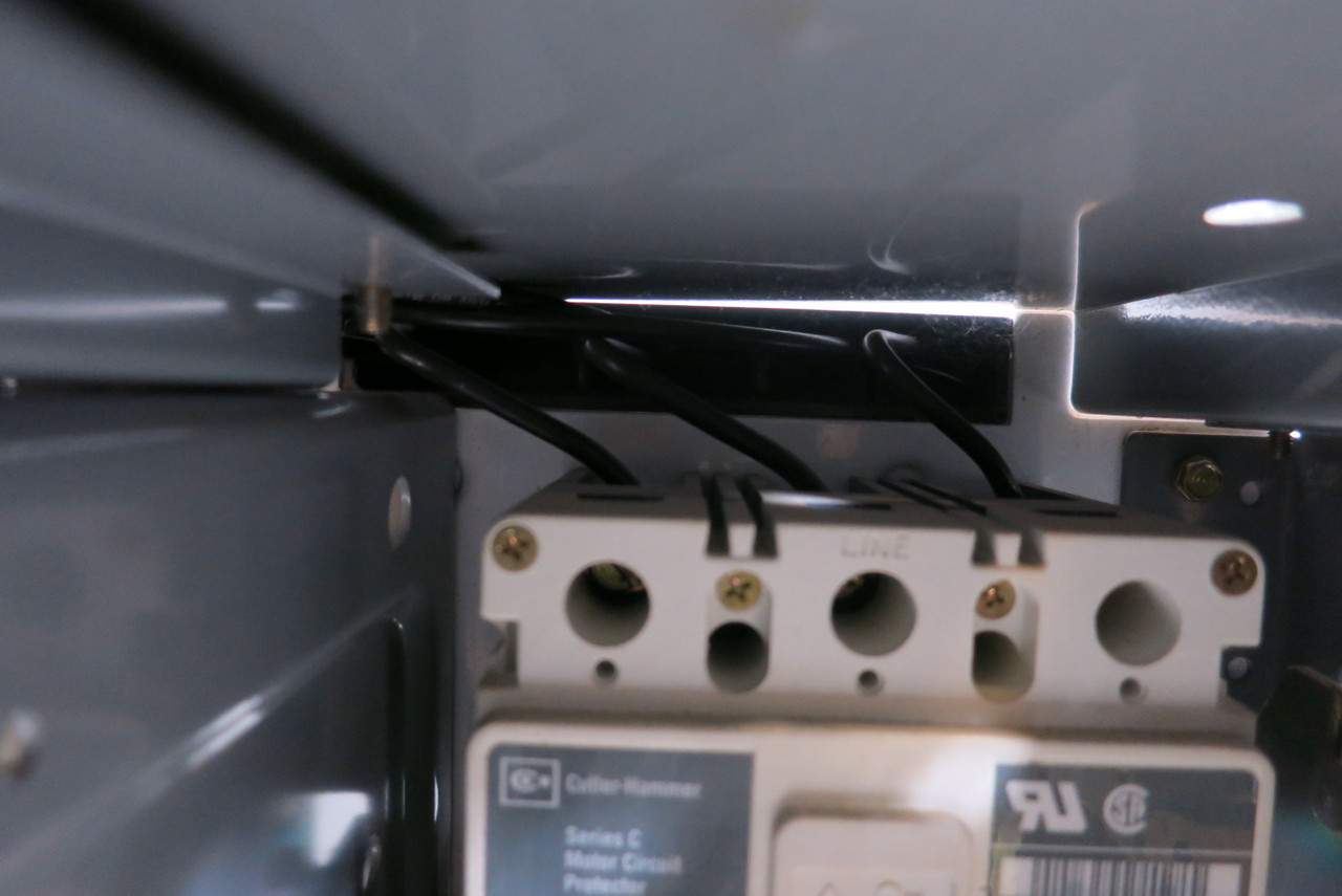 Allen Bradley 2100 Centerline Dual Size 1 Starter 30 Amp Breaker 18" MCC Bucket (BJ1077-1)