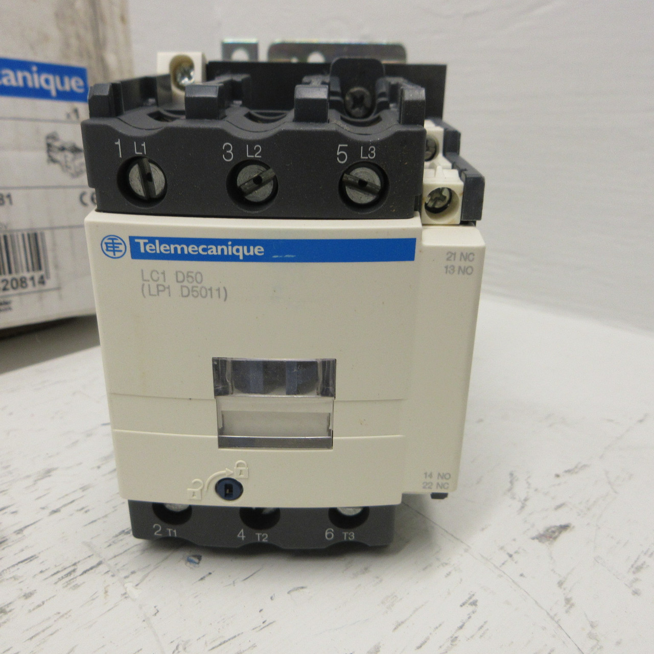 NEW Telemecanique LC1D50BD Motor Contactor LC1-D50BD 24V Coil 40HP Square D NIB (AH0991-2)