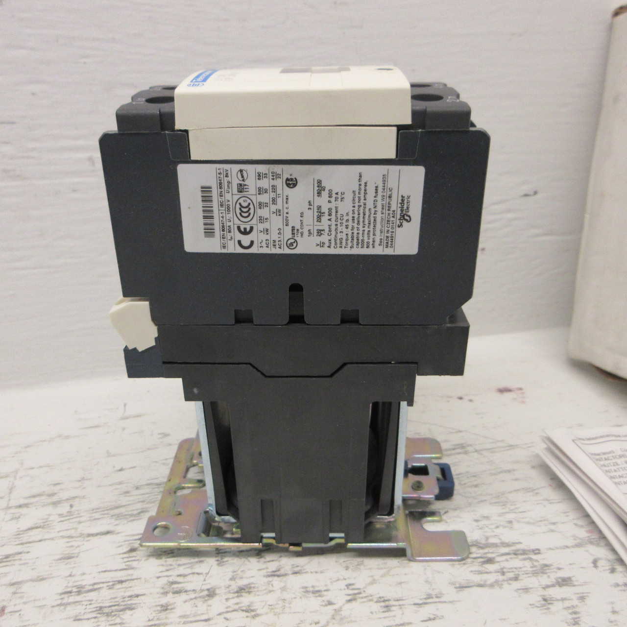 NEW Telemecanique LC1D50BD Motor Contactor LC1-D50BD 24V Coil 40HP Square D NIB (AH0991-2)