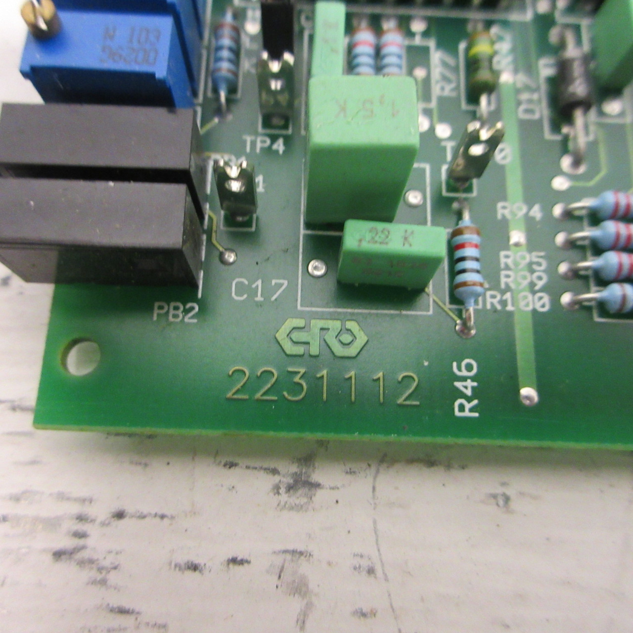 Durr 2231112 Control Board PLC Card Module Duerr Circuit Board 6082051 ERO CRO (AH1002-1)