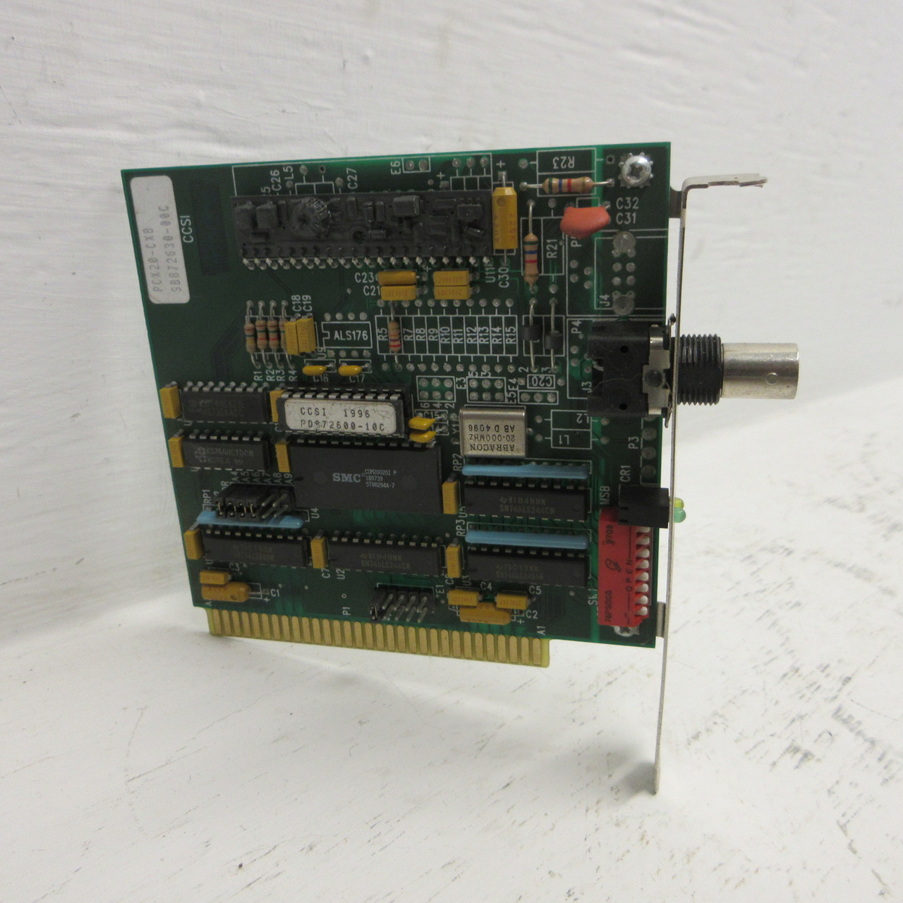 Contemporary Controls Interface Module BNC Connection 8-Bit Model 41505080 Board (AH0996-1)