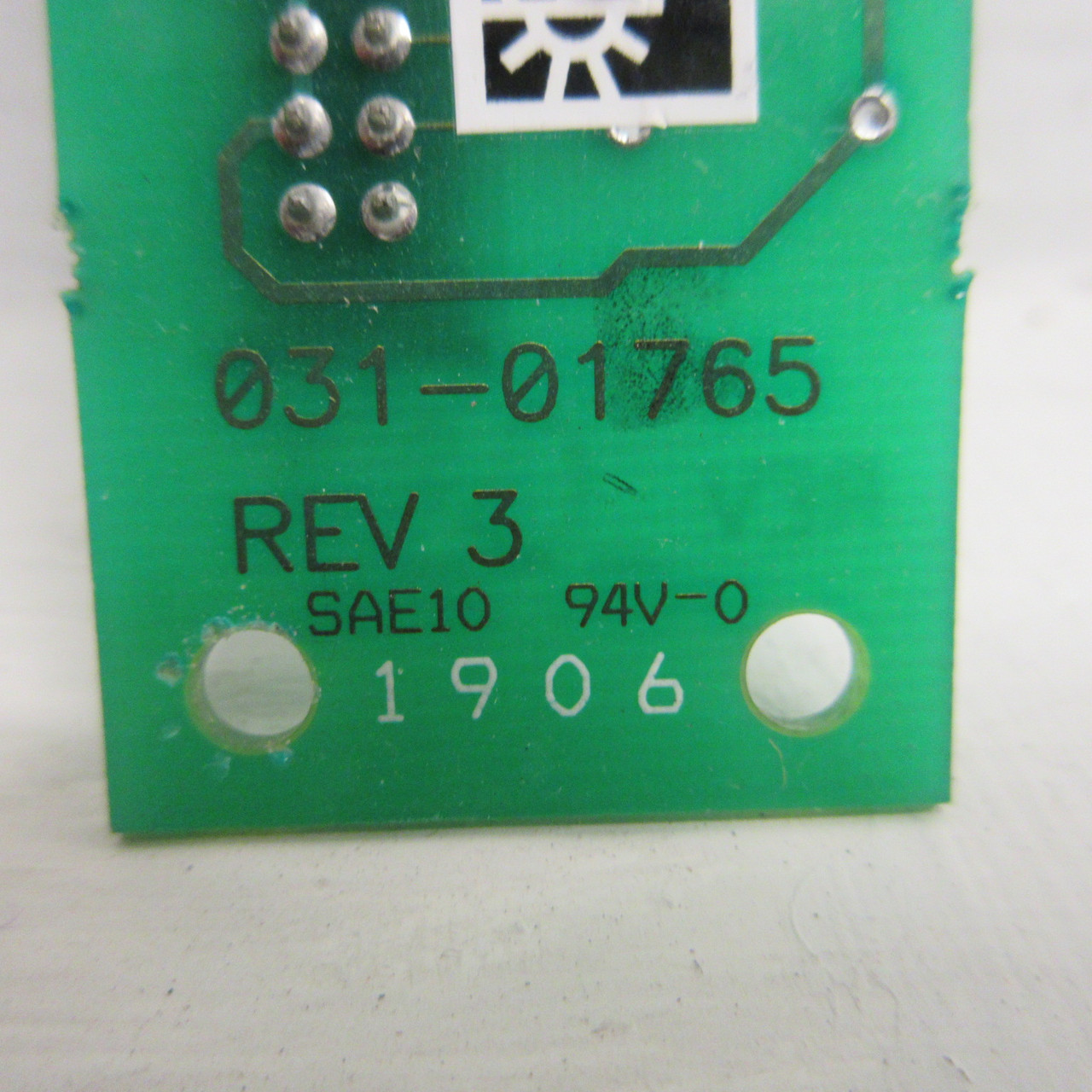 York 031-01765-002 Rev C Rev 3 Chiller Display Interface Board Screen Card PCB (AH0994-2)