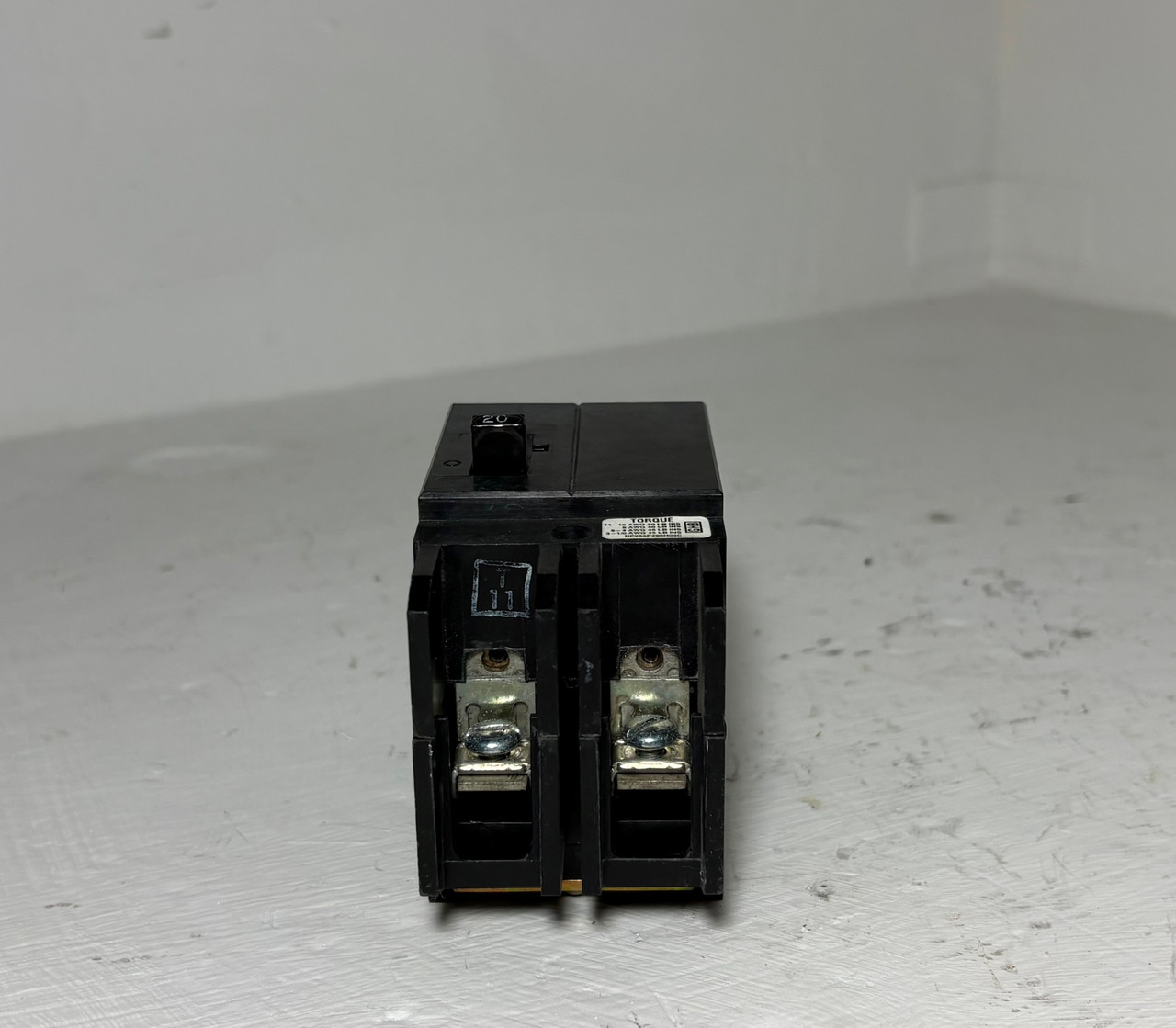 Westinghouse GHB2020 20A 2P Circuit Breaker 277/480 VAC GHB 20 Amp 2 Pole HACR (EM5840-9)