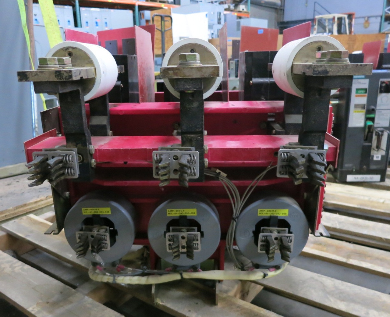 Siemens RLF-800 800A Air Breaker LSIG Static Trip III RMS-TSIG-TZ-C 800 Amp EOMO (DW7976-3)