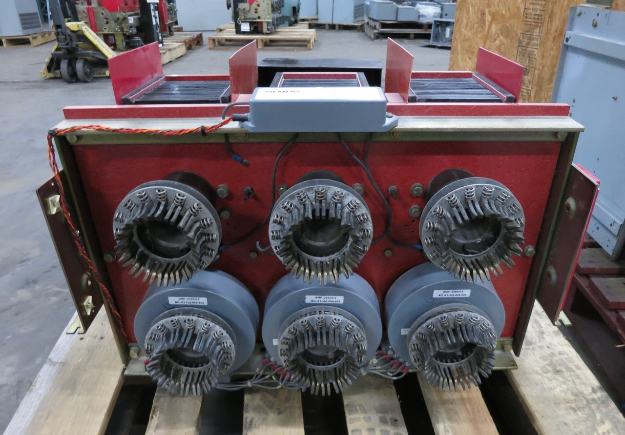 Siemens RLF-3200 3200A Air Breaker LSIG Static Trip III RMS-TSIG-TZ 3200 Amp (DW7973-1)