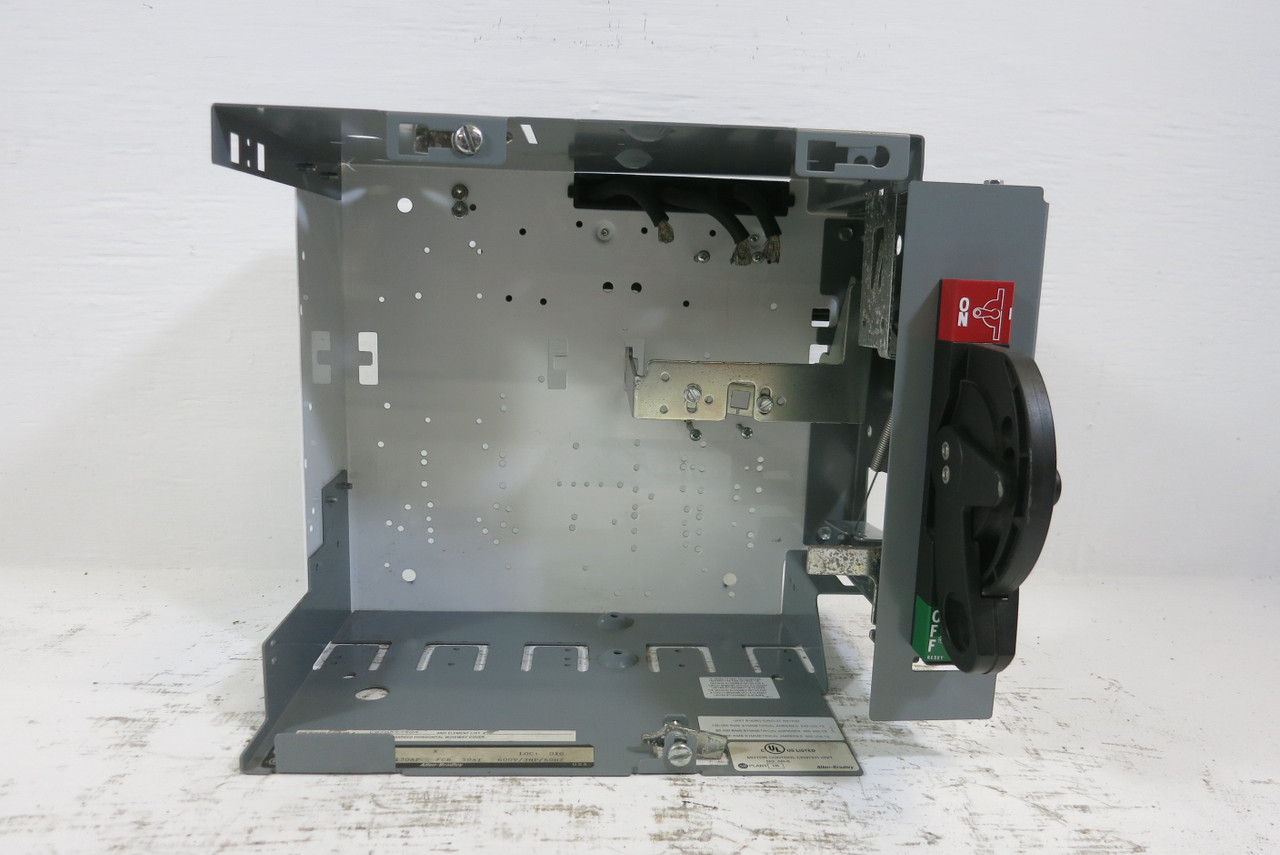 Allen Bradley 2100 Centerline 60A Breaker Feeder 12" MCC Bucket 60 Amp (BJ1078-6)