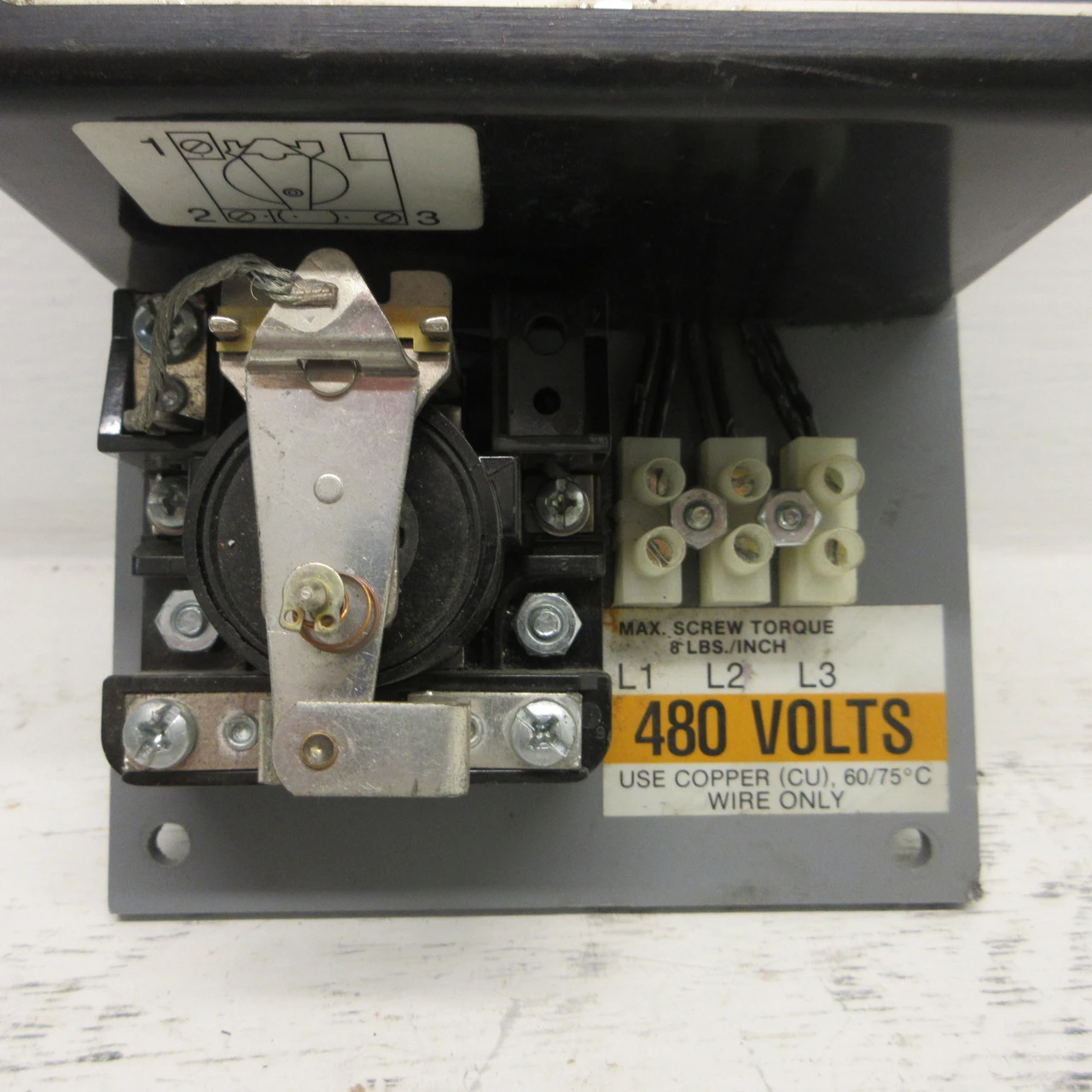 Taylor PLV-480 Phase-Gaurd Phase Failure Relay 480V 3PH 30A Fixed Time Delay USA (AH1005-1)