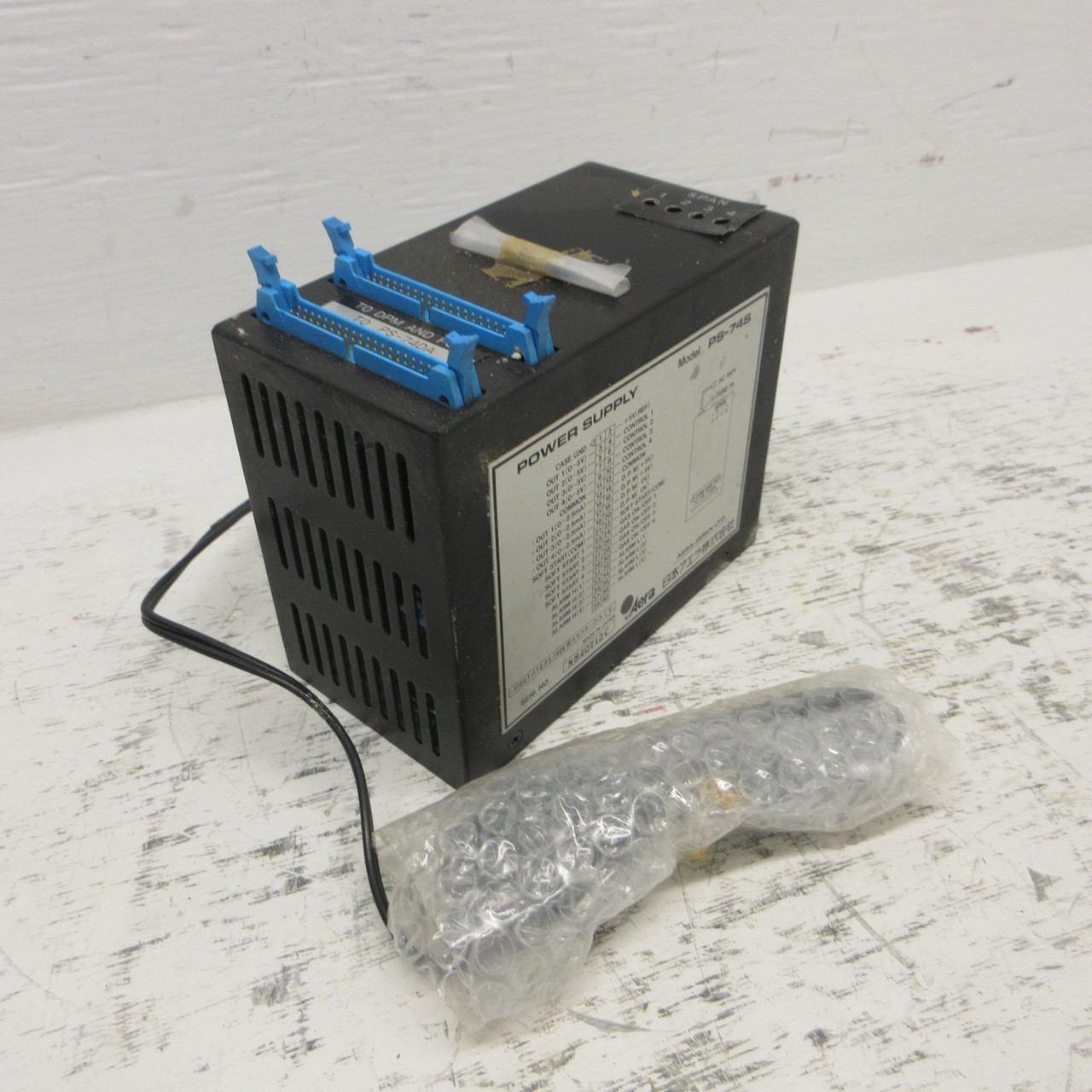 Image of Aera Japan LTD PS-74S Power Supply AC 100V Fuse 1A Out To PS-74DA PS74S 120V