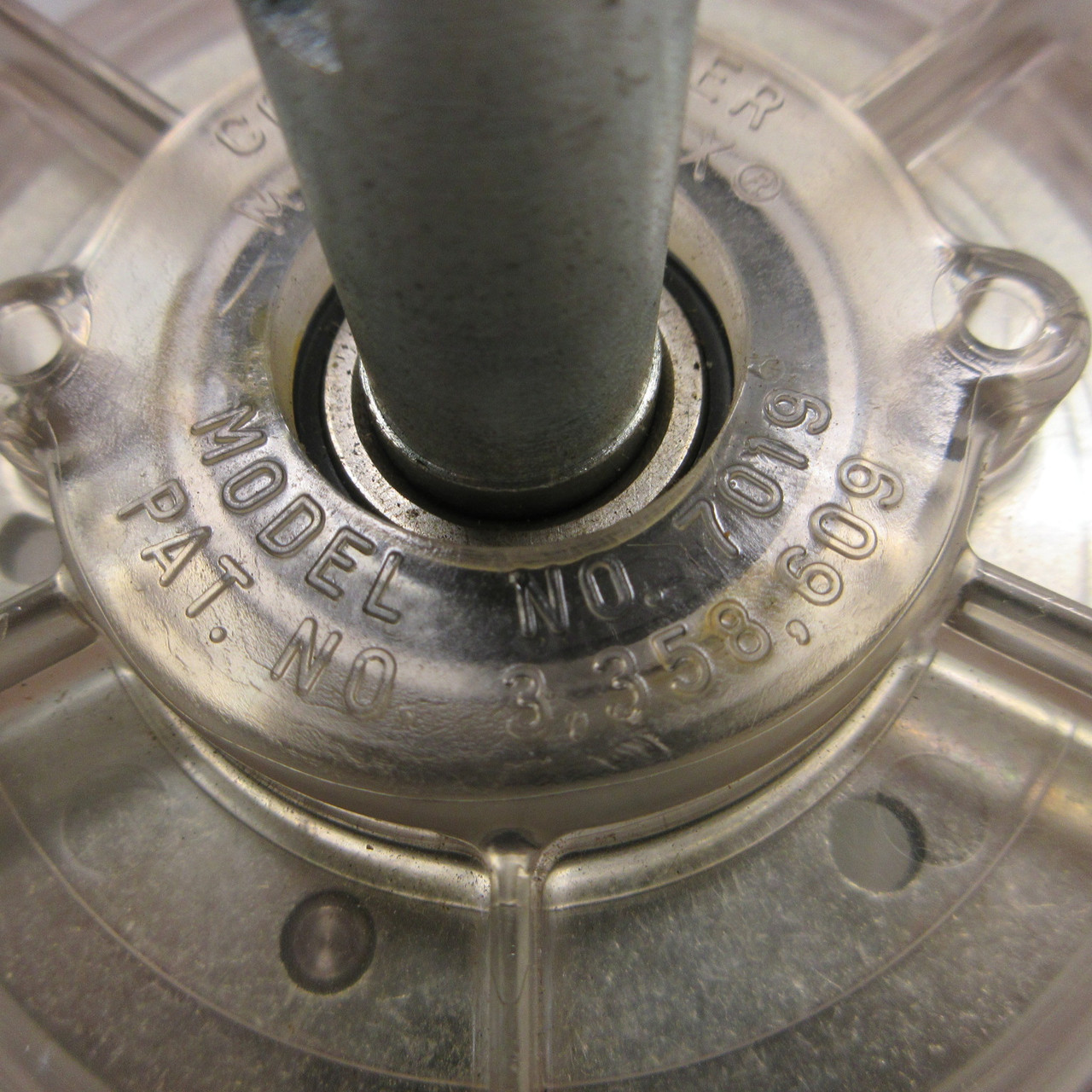 NEW Cole-Parmer Masterflex Model No. 7019 Pump Head Clear Plastic No Hardware (AH1010-1)