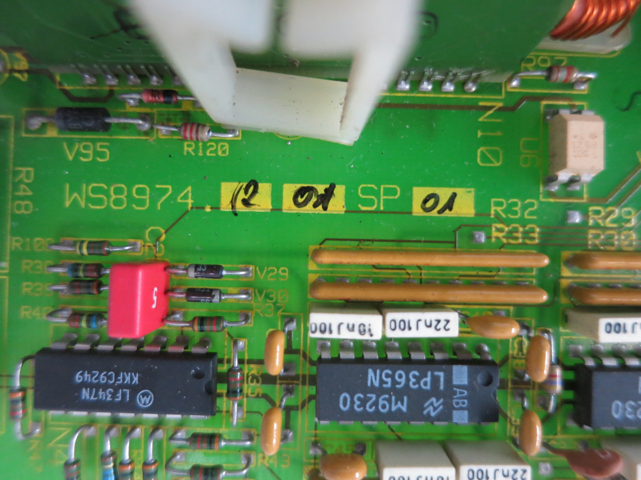 Refu Elektronik WS8974.12 Siemens Simovert Drive PCB Circuit Board 008975/02 (DW7982-1)